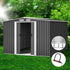 Garden Shed Metal Base Steel Outdoor Storage Sheds Tool Workshop 258cmx314cm