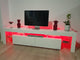 189cm High Gloss Front TV Stand Cabinet Entertainment Unit RGB LED Light Drawers White