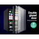 70L Bar Fridge Glass Door Mini Countertop Freezer Fridges Bottle Cooler - Afterpay - Zip Pay - Dodosales -