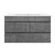 Bathroom Vanity Cabinet Unit Wash Basin Sink Storage Cement Look 900mm