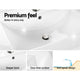 Bathroom Vanity Cabinet Unit Wash Basin Sink Storage Cement Look 900mm