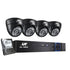 CCTV Security Home Camera System DVR 1080P Day Night 2MP IP 4 Dome Cameras 1TB Hard disk