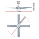 52'' Ceiling Fan AC Motor w/Light w/Remote Summer Winter - Silver