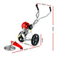 3-in-1 Wheel Petrol Brush Cutter Whipper Saw Trimmer 2 Stroke