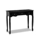 Hallway Console Table Sideboard Provincial Look Storage Drawer Entryway - Black - Afterpay - Zip Pay - Dodosales -