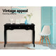 Hallway Console Table Sideboard Provincial Look Storage Drawer Entryway - Black - Afterpay - Zip Pay - Dodosales -