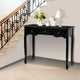 Hallway Console Table Sideboard Provincial Look Storage Drawer Entryway - Black - Afterpay - Zip Pay - Dodosales -