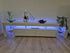 Entertainment Unit TV Cabinet Stand RGB LED Gloss Furniture 2M White