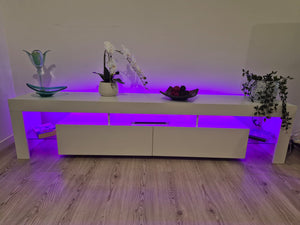 Entertainment unit - TV cabinet - RGB Lights