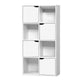 Display Shelf 8 Cube Storage 4 Door Cabinet Organiser Bookshelf Unit White - Afterpay - Zip Pay - Dodosales -