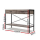 Wooden Hallway Console Table Dresser Industrial Rustic Look Side Table - Afterpay - Zip Pay - Dodosales -