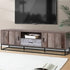 TV Stand Entertainment Unit Storage Cabinet Industrial Rustic Wooden 1.8M