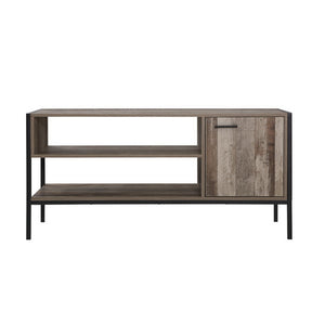 z Industrial Rustic Wooden Cabinet Entertainment Unit Display Stand Storage
