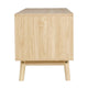 Wooden Scandinavian Look Entertainment Unit TV Stand Cabinet Storage Shelves