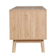z Scandi Look TV Cabinet Entertainment Unit Stand Wooden Storage 140cm