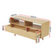 Scandinavian Look TV Cabinet Entertainment Unit Stand Wooden Storage 120cm