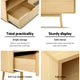 Scandinavian Look TV Cabinet Entertainment Unit Stand Wooden Storage 120cm