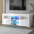 White Front Gloss TV Stand Cabinet Entertainment Unit Furniture RGB LED Light