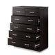 Chest Of drawer 6 Drawers Tallboy Storage Bedroom Furniture Walnut - Afterpay - Zip Pay - Dodosales -