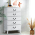 Chest of Drawer Tallboy Dresser Table Storage Cabinet Bedroom Hampton Style