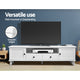 French Provincial TV Cabinet Entertainment Unit Stand Storage Hampton Style 160cm
