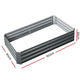 2x Galvanised Steel Raised Garden Bed Instant Planter Grey 150cmx90cm - Afterpay - Zip Pay - Dodosales -
