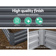 2x Galvanised Steel Raised Garden Bed Instant Planter Grey 150cmx90cm - Afterpay - Zip Pay - Dodosales -