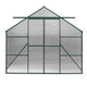 Polycarbonate Aluminium Greenhouse Poly Green Hot Shade House Garden Shed 5.1x2.44M