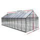 Aluminium Greenhouse Polycarbonate Green House Garden Shed Nursery House 6.3M