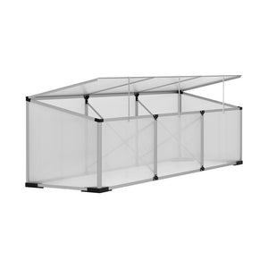 Aluminium Greenhouse Green House Polycarbonate Garden Flower House 180cm