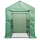 Greenhouse Tunnel Green Hot House Garden Shed Storage Plant Shelves