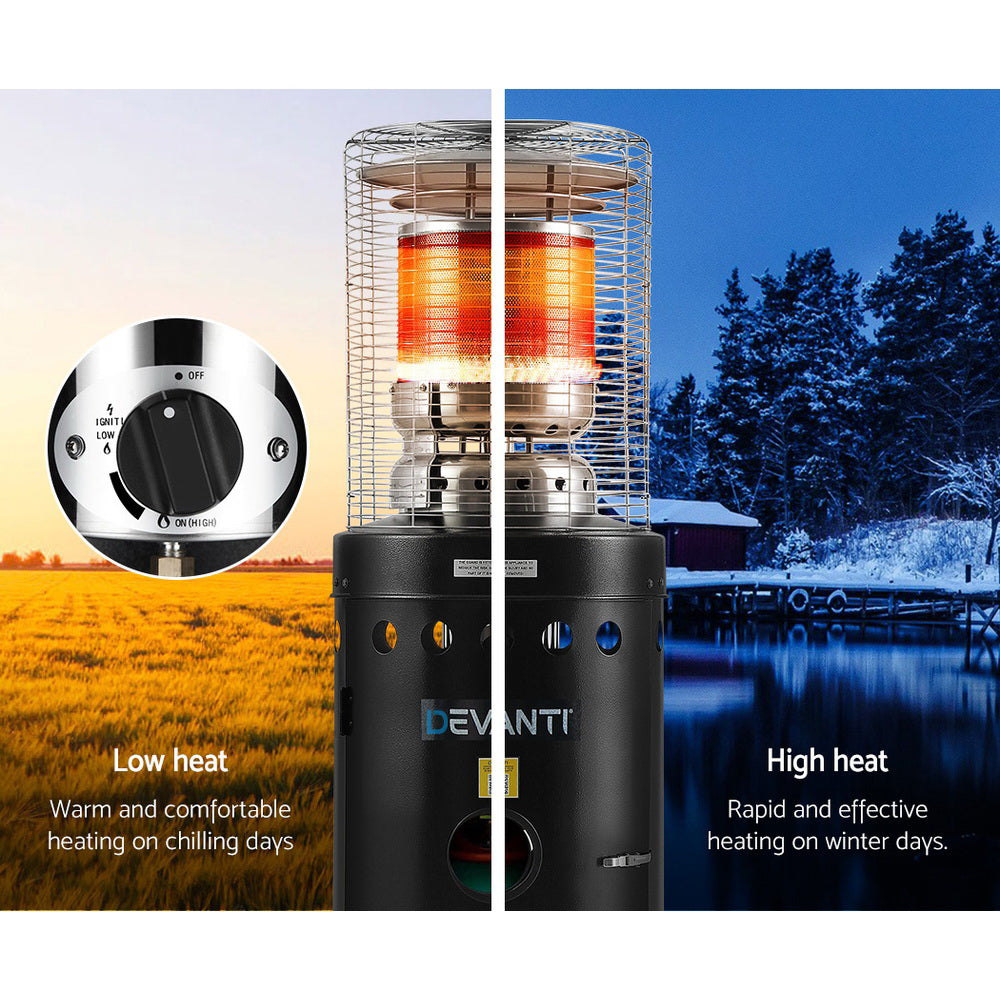 Cafe Outdoor Gas Patio Heater Propane Butane LPG Portable Heater