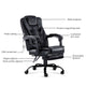 Electric Massage Office Chair Recliner Computer Gaming Seat Footrest Black