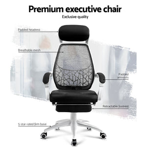 Gaming Chair Office Seat Computer Mesh Armchair Home Study Work Breathable