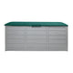 290L Outdoor Storage Box Bench Seat Toy Tool Shed Chest Rust Free - Green - Afterpay - Zip Pay - Dodosales -