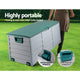 290L Outdoor Storage Box Bench Seat Toy Tool Shed Chest Rust Free - Green - Afterpay - Zip Pay - Dodosales -