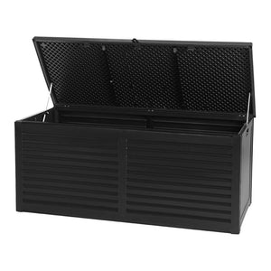 490L Outdoor Storage Box Container Indoor Garden Toy Tool Sheds Chest