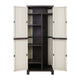 Outdoor Tall Adjustable Cupboard Cabinet Storage Unit Small Shed 173cm - Afterpay - Zip Pay - Dodosales -