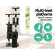 180cm Multi Level Cat Scratching Post Cat Tree Pole Perch Climb Bed Cube Ladder Cat Tower