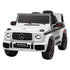 Kids Ride On Car Mercedes-Benz Electric AMG G63 Licensed Remote Cars 12V White