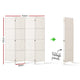 4 Panel Room Divider Screen Privacy Timber Foldable Dividers Stand White