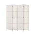 4 Panel Room Divider Screen Privacy Timber Foldable Dividers Stand White
