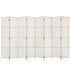 8 Panel Room Divider Screen Privacy Timber Foldable Dividers Stand White