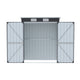 Garden Shed Outdoor Storage Tool Workshop House Shelter 162cm x100cm