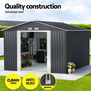 Garden Shed Outdoor Storage Sheds Tool Workshop 3x3M