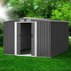 Garden Shed Metal Base Steel Outdoor Storage Sheds Tool Workshop 258cmx314cm