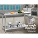 Commercial Stainless Steel Kitchen Bench Table Home Food Prep 1524 x 610mm