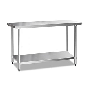 Commercial Stainless Steel Kitchen Bench Table Home Food Prep 1524 x 610mm