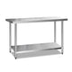 Commercial Stainless Steel Kitchen Bench Table Home Food Prep 1524 x 610mm