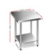Commercial Stainless Steel Kitchen Bench Table Home Food Prep 76cm